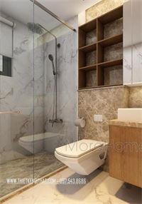 Vách tắm kính 180 độ cao cấp
