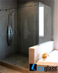 Mẫu vách tắm kính cửa trượt